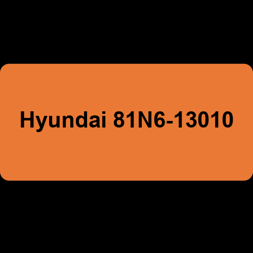 Hyundai 81N6-13010